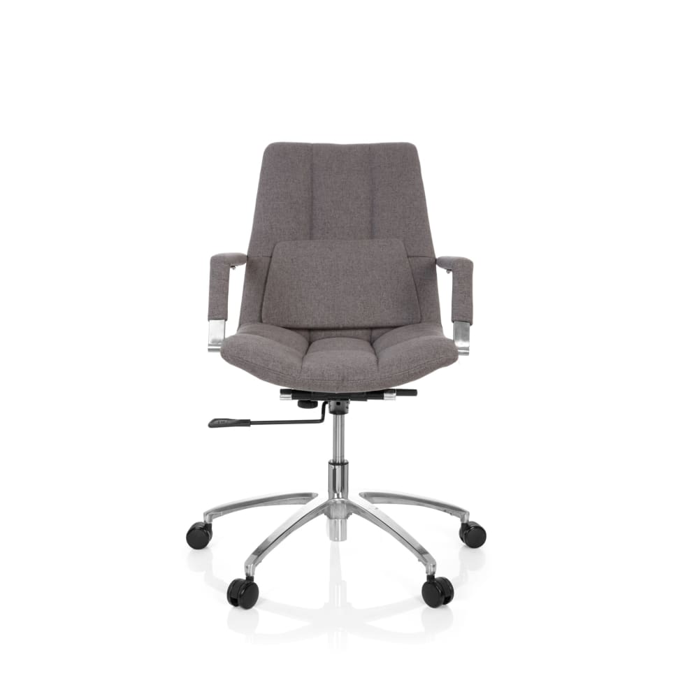 Home Office Bürostuhl aus Stoff, Grau - Maisons Du Monde