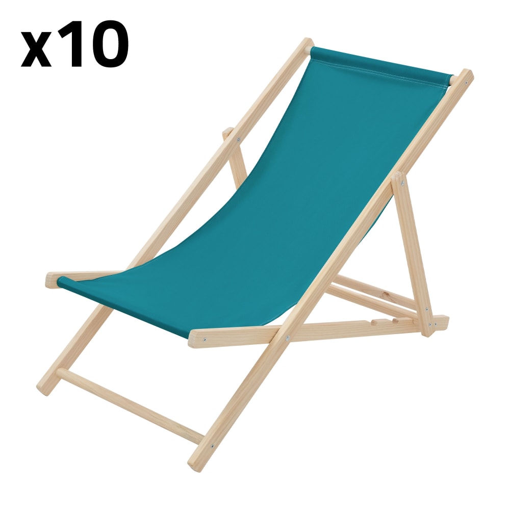 ECD Germany 10x Sillas de playa