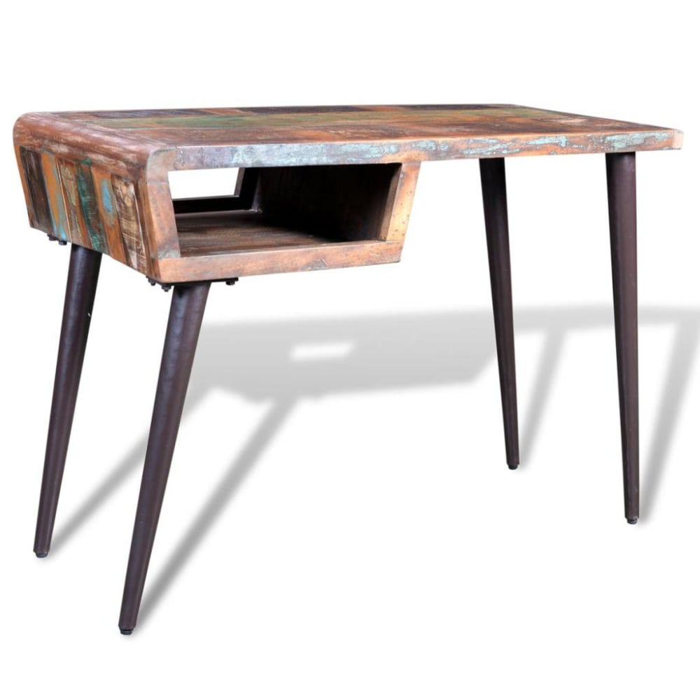 Bureau bois marron 110 x 50 x 80 cm