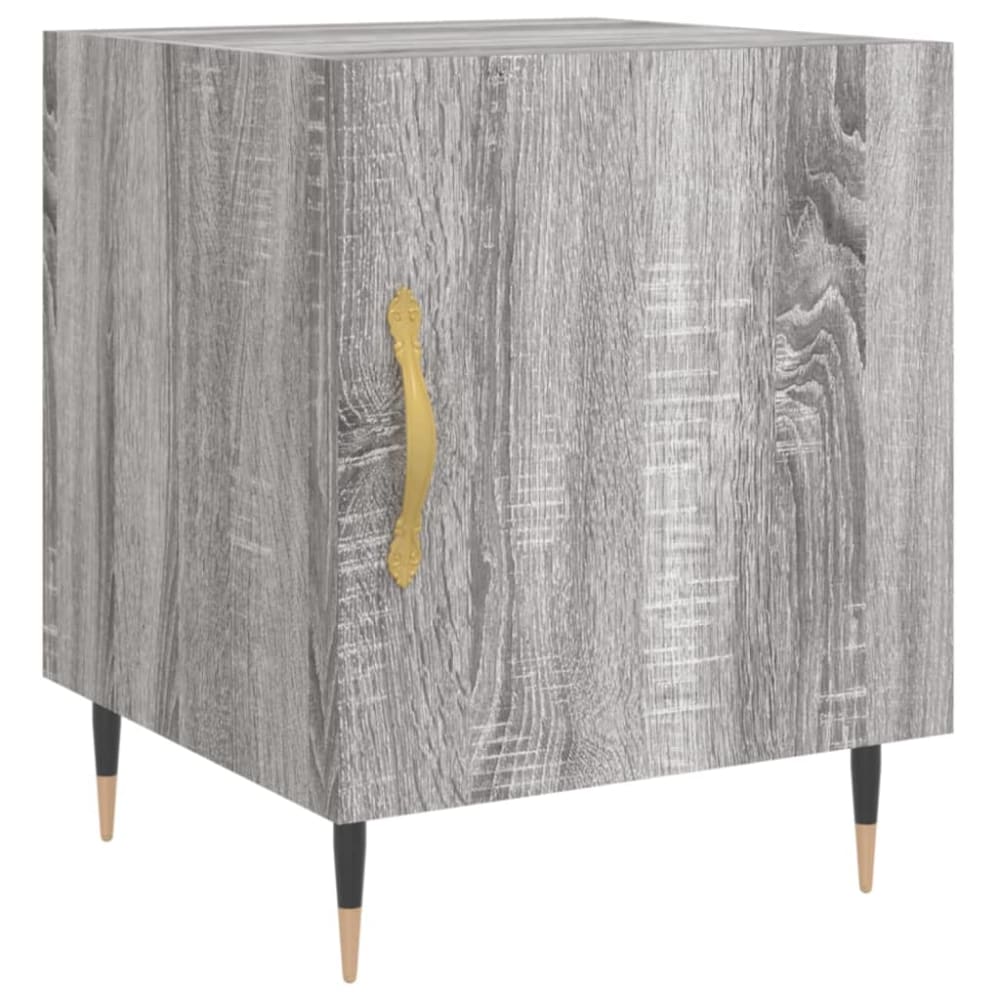Tables de chevet en bois gris  40 x 40 x 50 cm