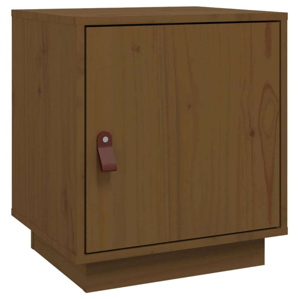 Tables de chevet en bois marron marron  40 x 34 x 45 cm