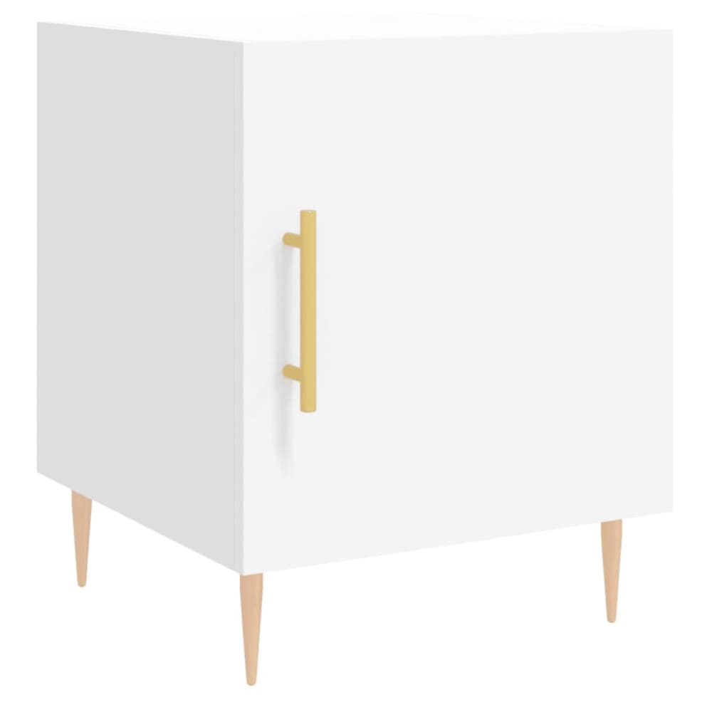 Tables de chevet en bois blanc  40 x 40 x 50 cm