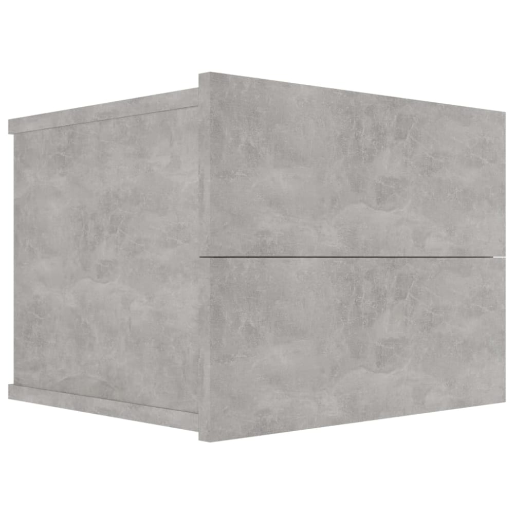 Tables de chevet en bois gris  40 x 30 x 30 cm