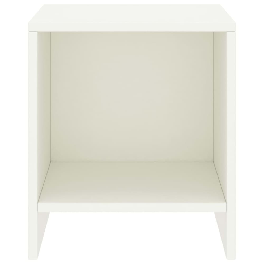 Table de nuit bois blanc 35 X 30 X 40 cm