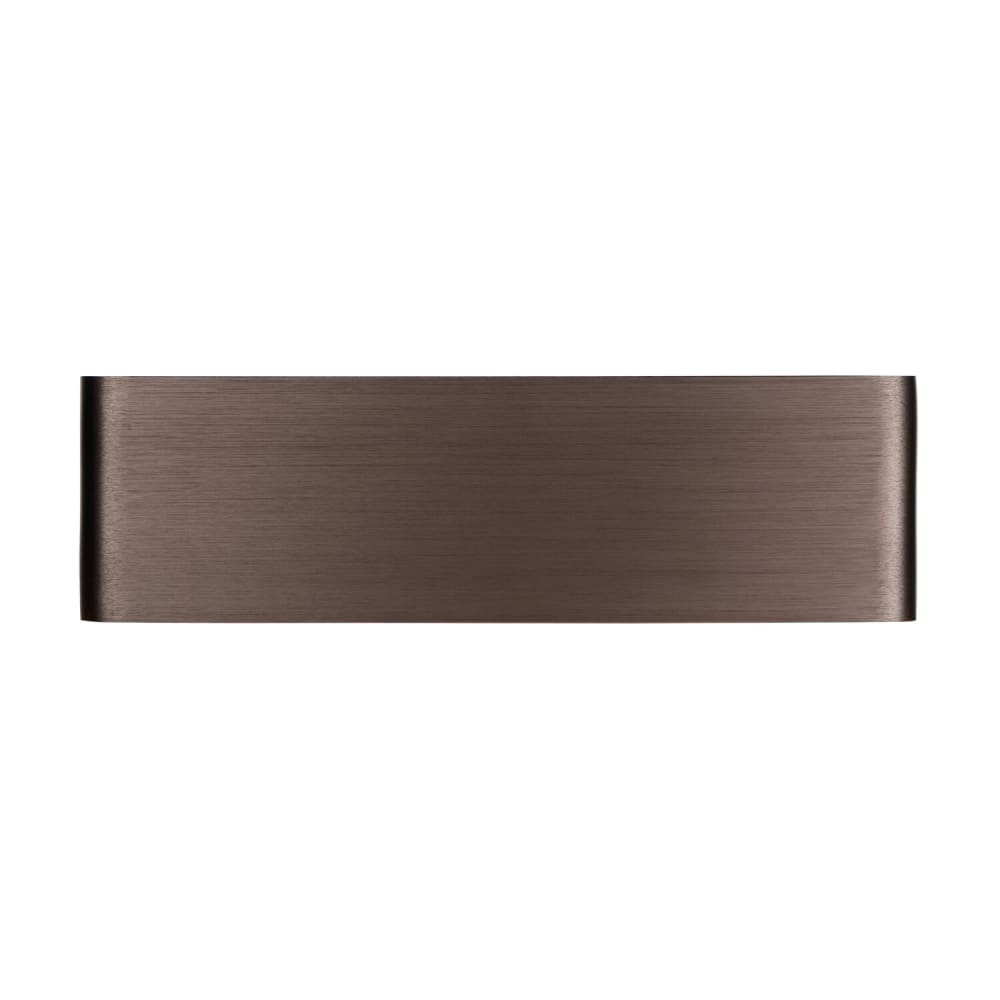 Applique murale rectangulaire en métal brun — vue 4