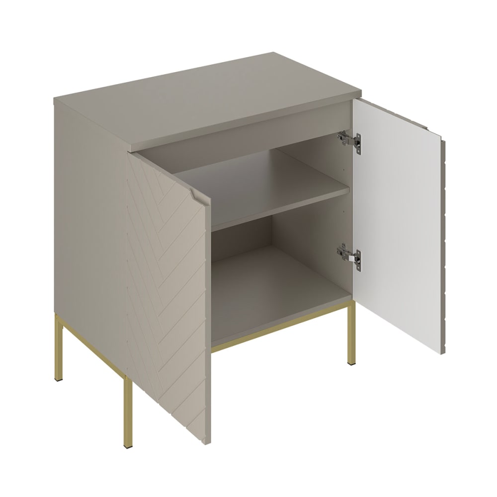 Waschbeckenunterschrank 80cm Melamin Kaschmir - Maisons Du Monde