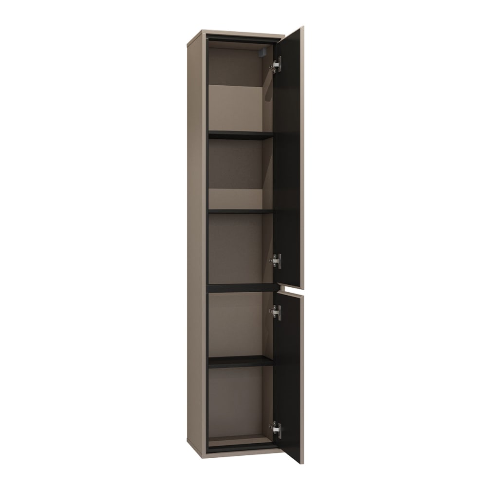 2-türige Wandsäule Laminierte Platten Taupe - Maisons Du Monde