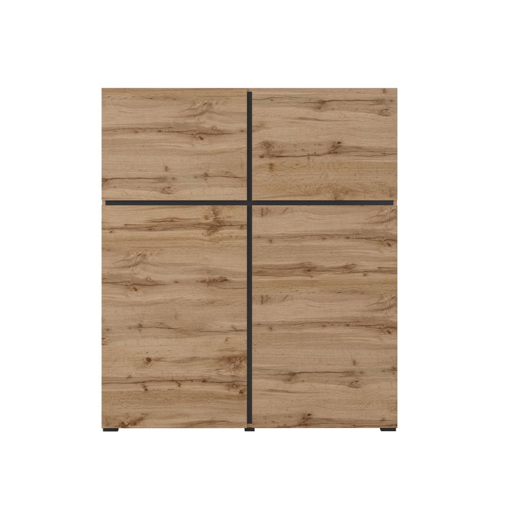 Sideboard 4-türig Laminierte Platten Holz - Maisons Du Monde