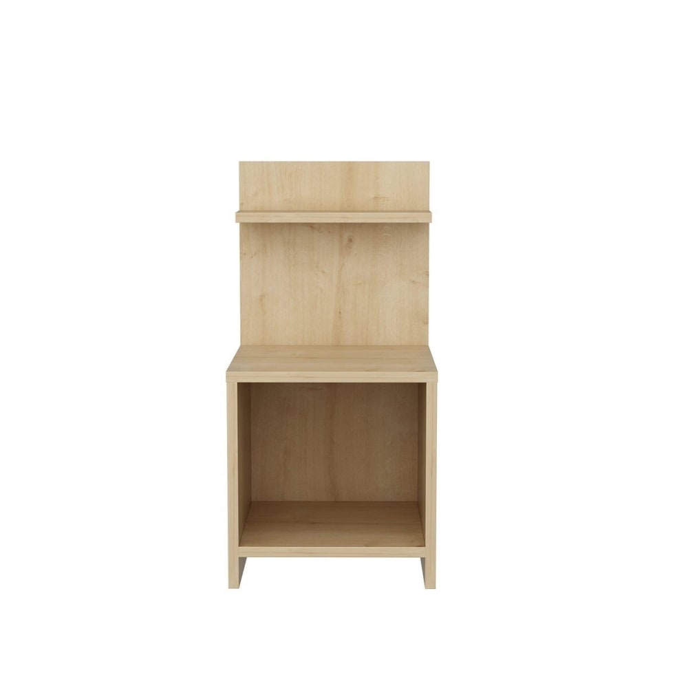 Calicosy Nachttisch mit 1 Fach Eichendekor H72 cm style modern Beige Spanplatte