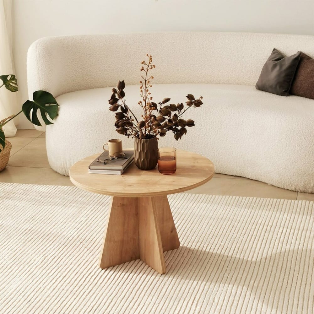 Table basse décor bois chêne saphir H40 cm - Maisons du Monde