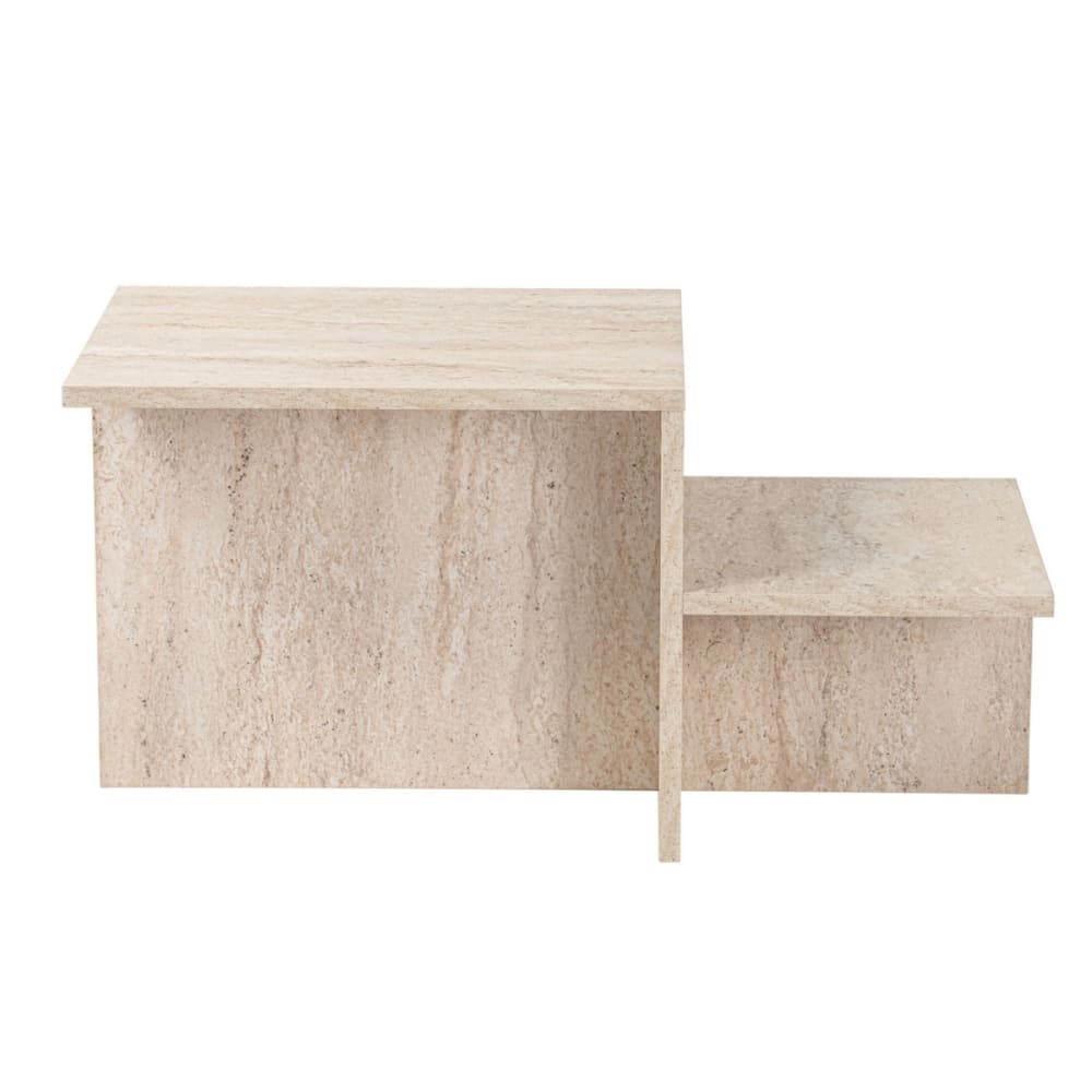 table basse 2 niveaux