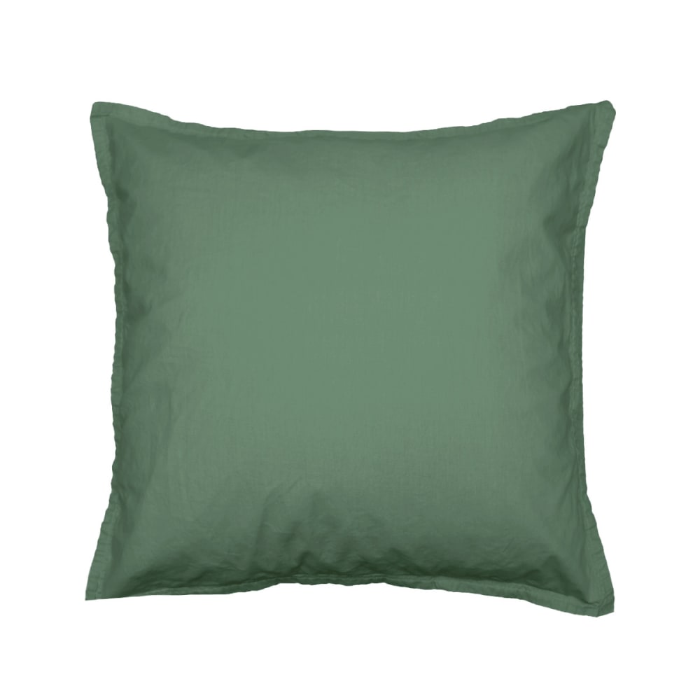Lot de 2 taies d'oreiller en coton lichen 65x65 cm - Maisons du Monde
