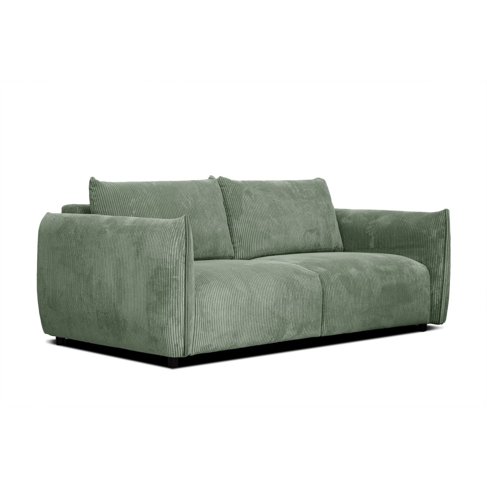 Canapé droit XXL 3 places - menthe