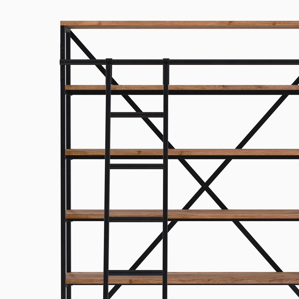 Set aus 2 Holz- und Metallregalen - Maisons Du Monde
