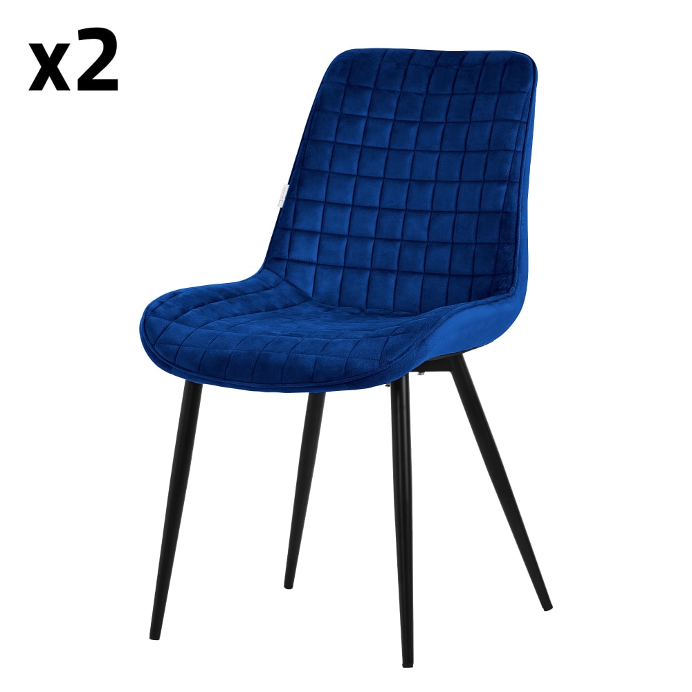 lot de 2 chaises salle