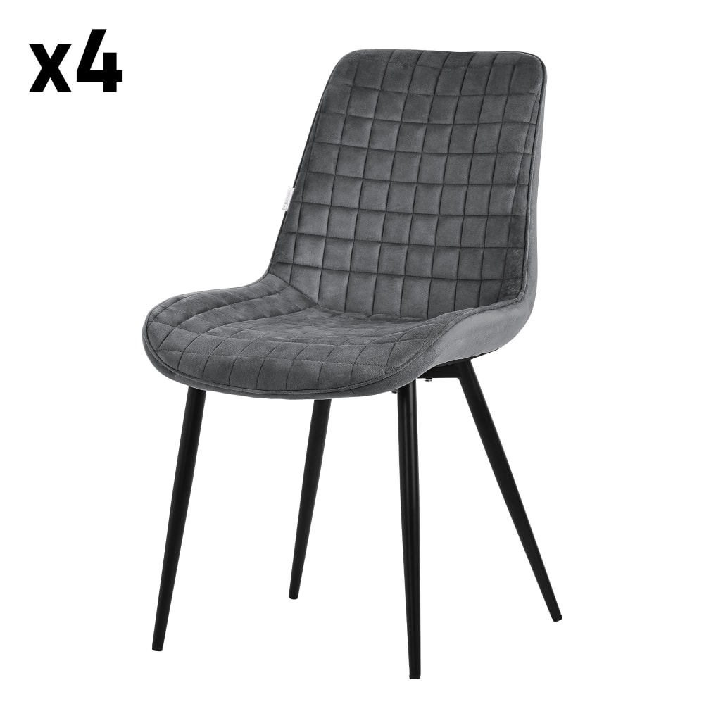 Lot de 4 chaises salle - manger