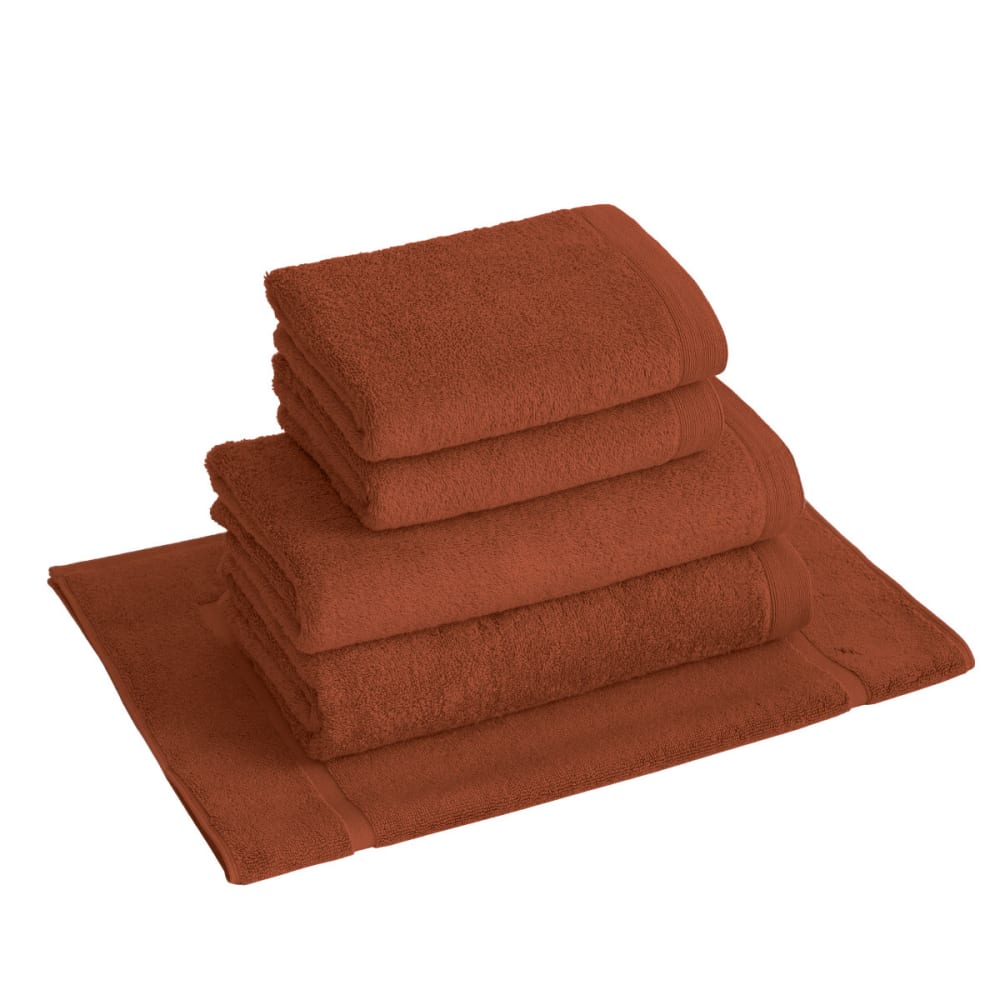 Eensemble de bain avec tapis 5 pièces auburn — vue 3