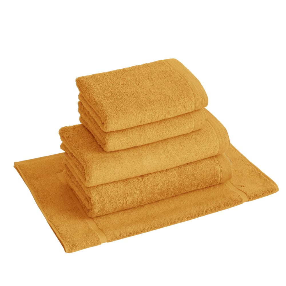 Eensemble de bain avec tapis 5 pièces caramel — vue 3