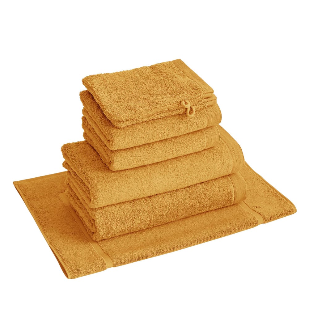 Eensemble de bain avec tapis 7 pièces caramel — vue 3