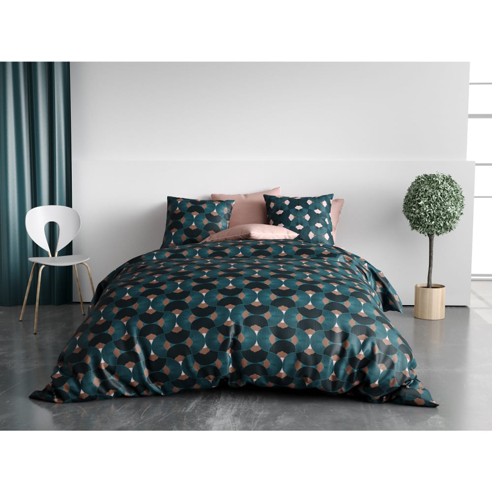 Parure de couette en coton 260x240cm