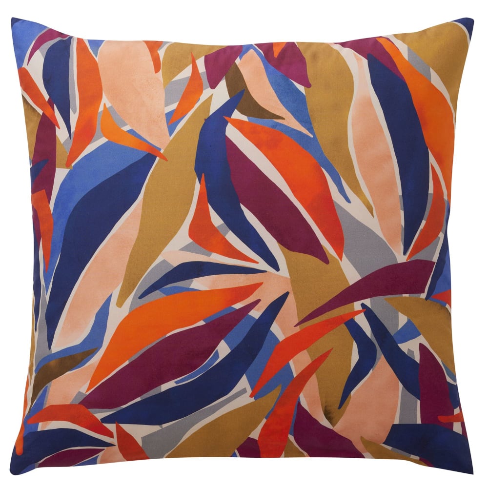 Taie sac en coton multicolore 63x63cm