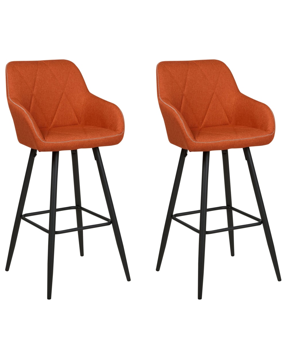 Lot 2 chaises bar