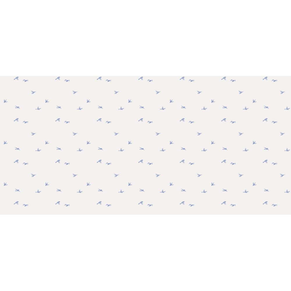 Papier peint hirondelles, bleu 525 x 250cm — vue 3