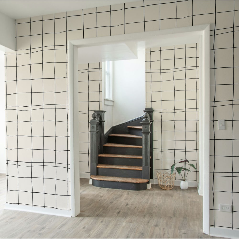 Papier peint panoramique ciel ciselé noir 525x250cm