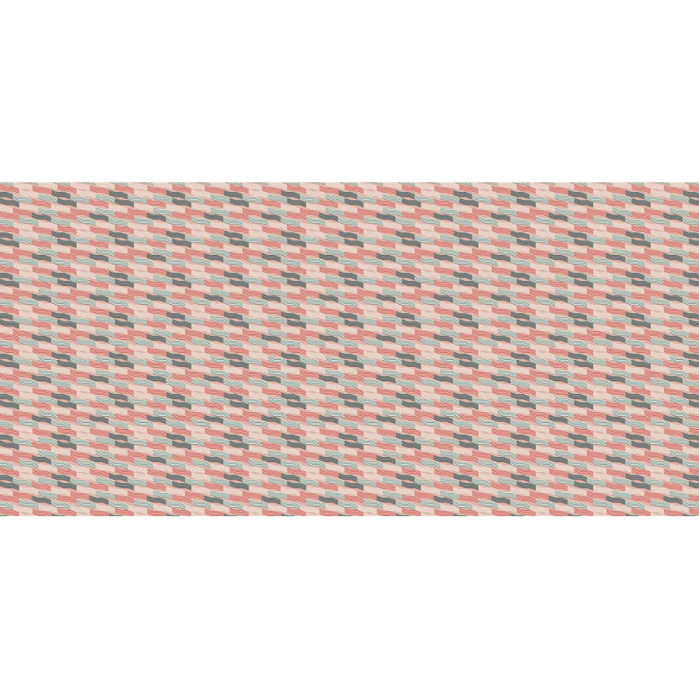 Papier peint atocha, rose 450 x 250cm — vue 3