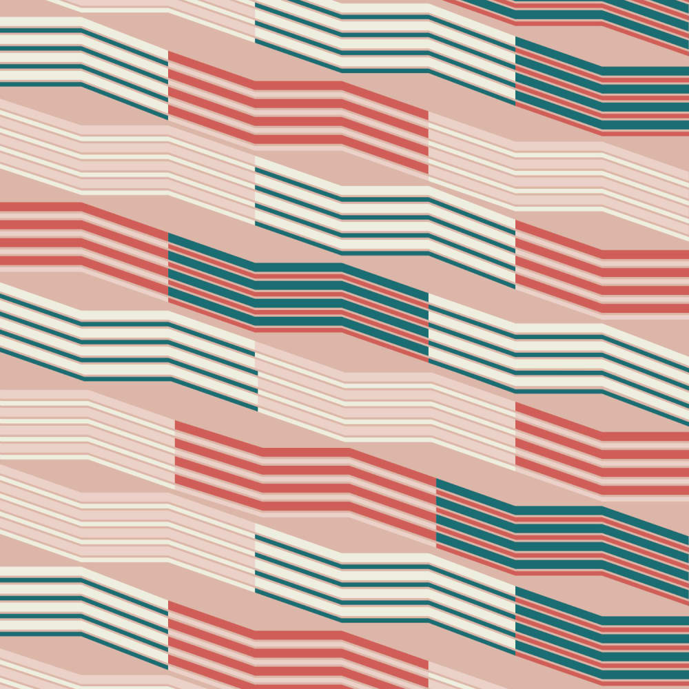 Papier peint atocha, rose 450 x 250cm — vue 4