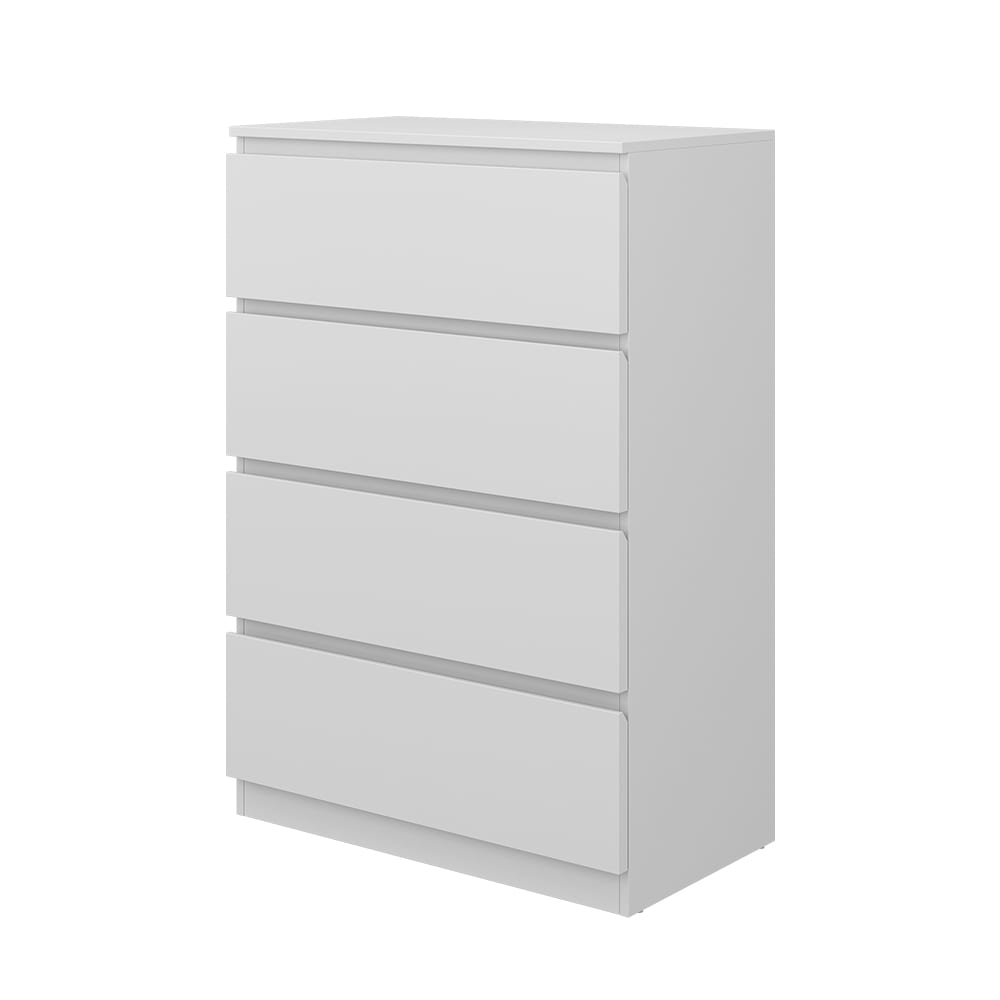 Vicco Sideboard, Weiß 70 x 102cm style modern Weiß Spanplatte