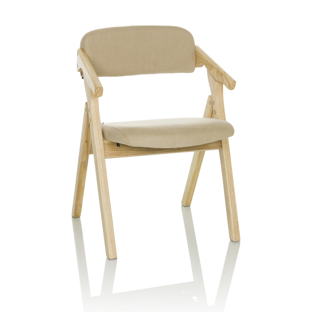 Klappstuhl aus Stoff, Beige - Maisons Du Monde
