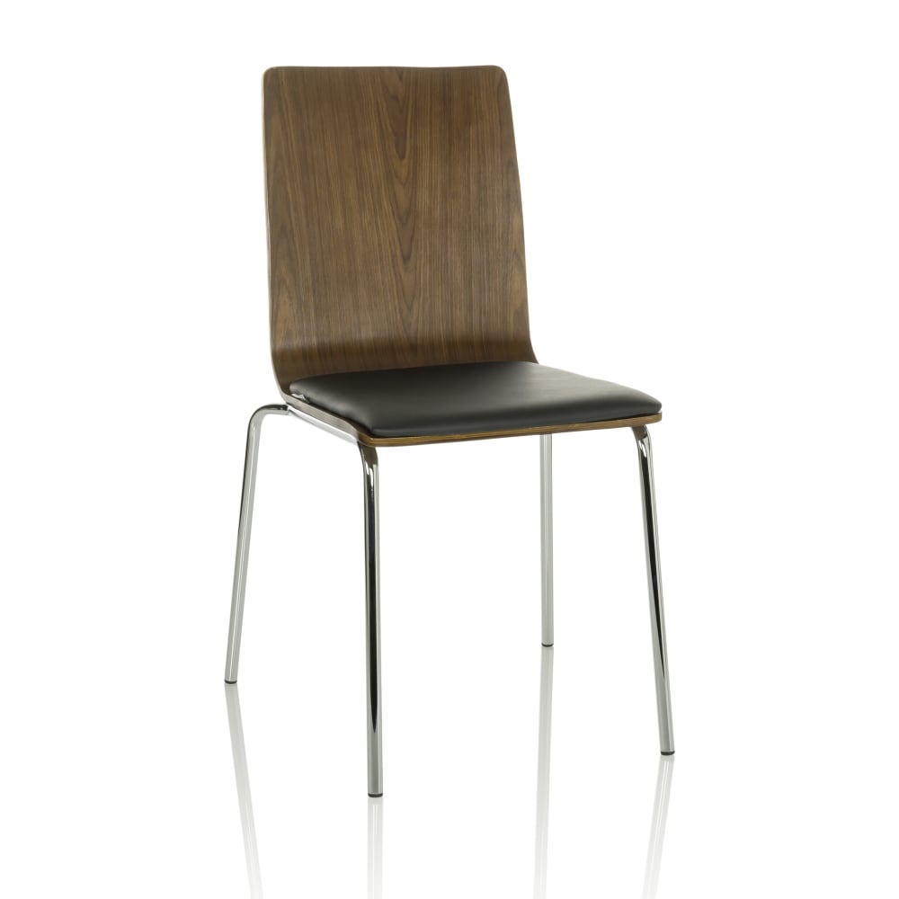 Silla de madera  negro