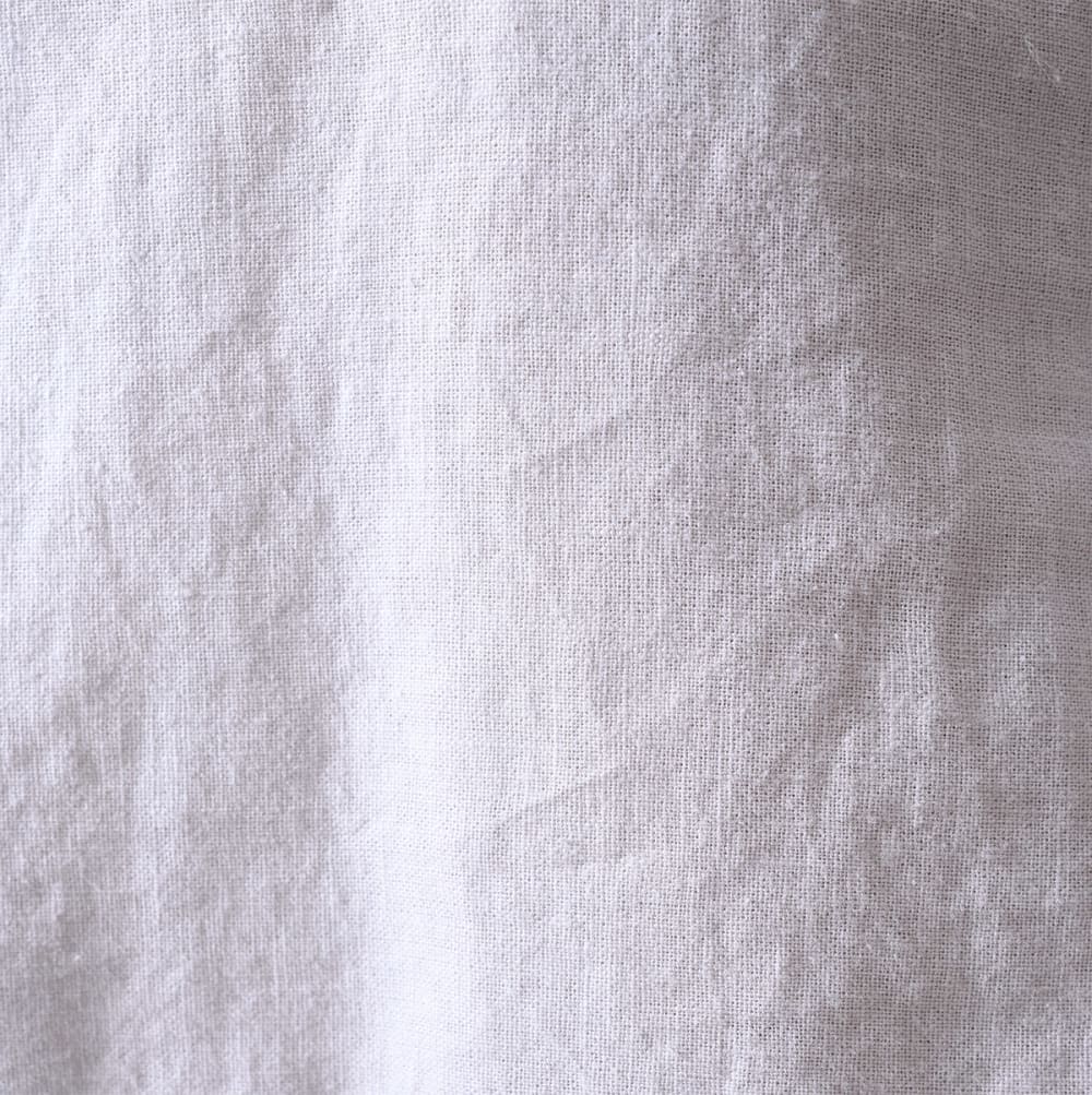 Cache sommier en lin gris 140 x 200 cm - Maisons du Monde