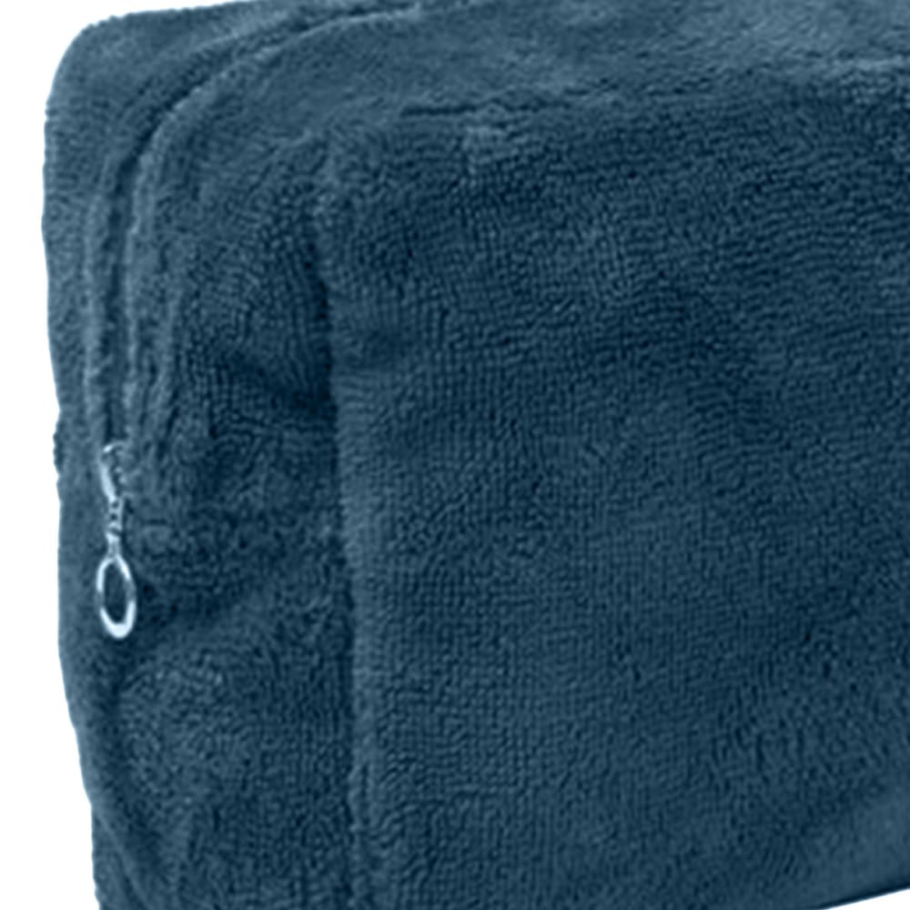 Trousse de toilette denim 25x10x16 cm — vue 3