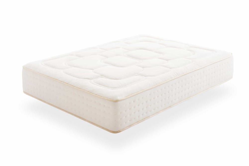 Moonia Viskoelastische Matratze - 180x200 cm - 27 cm Beige Öko-Tex Zertifikat Pes - Polyester