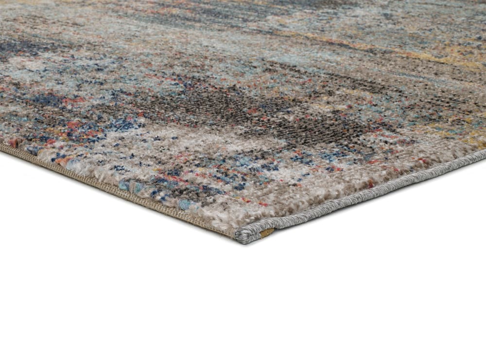 Tapis abstrait gris/multicolore 160x230 cm — vue 4