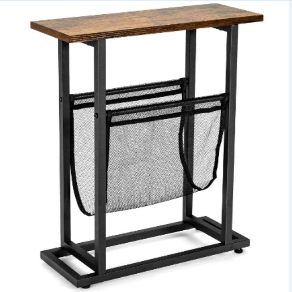 Table d'appoint industrielle 48x18x54.5cm