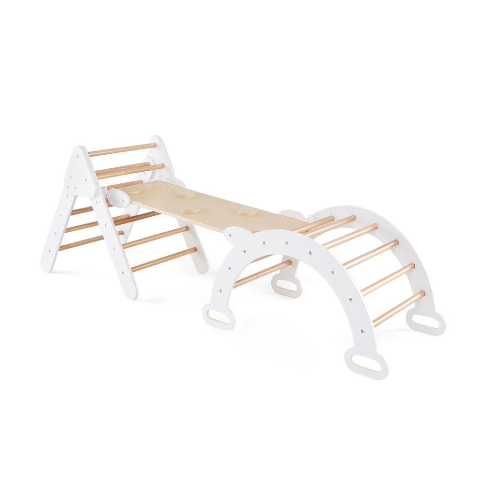 Giantex - Arche montessori d'escalade enfants bois