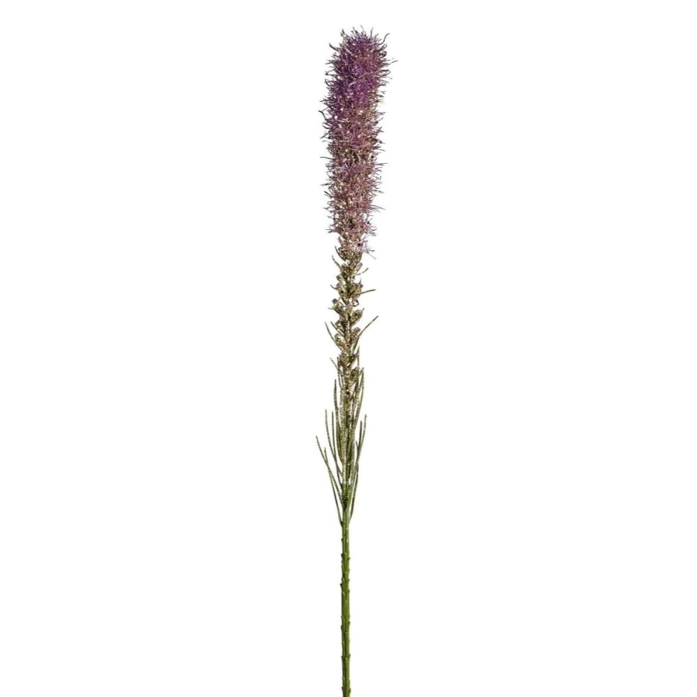 Sia Deco Tige de liatris artificielle violette h80 style contemporain - Pvc - Poly Chlorure De Vinyle