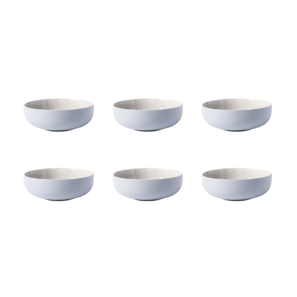 Lot de 6 bols bleu