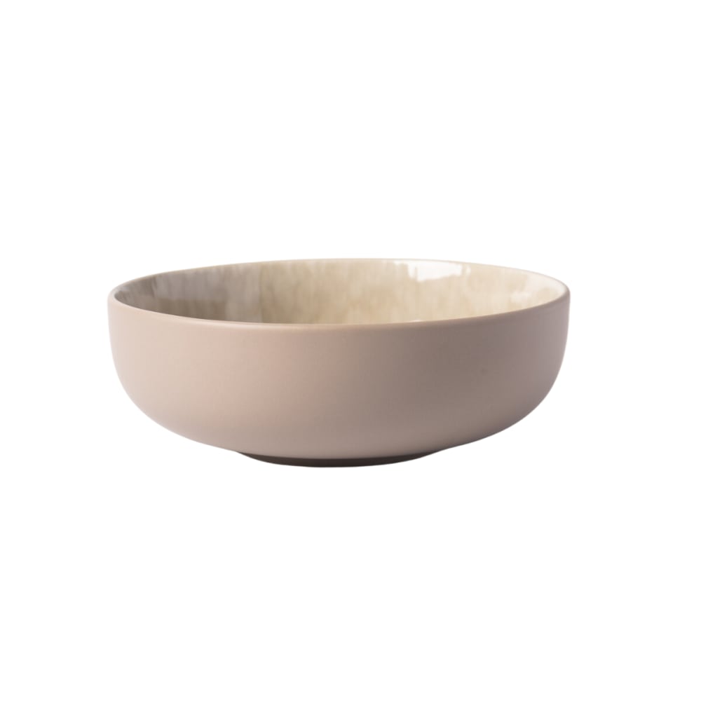 Lot de 6 bols taupe