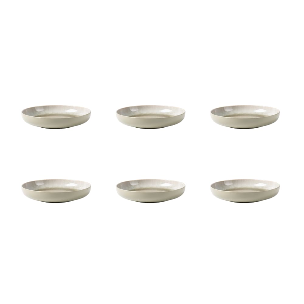 Lot de 6 assiettes creuses