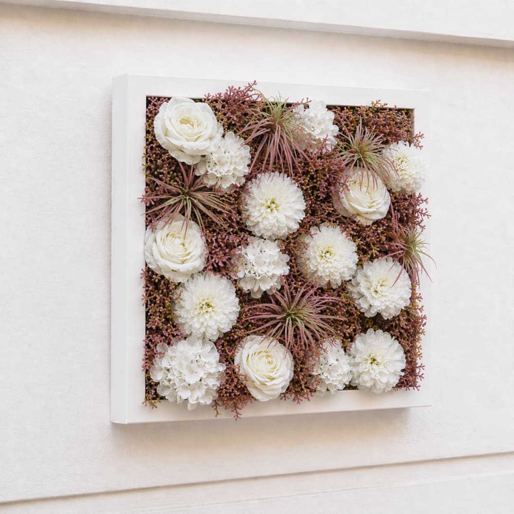 Feuillage bourgeonnant artificielle marron h19 — vue 4