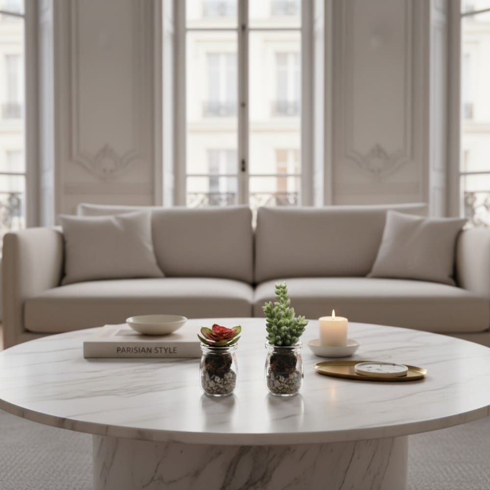 Succulente kalanchoe thyrsiflora en pot artificielle verte H13 - Maisons du Monde