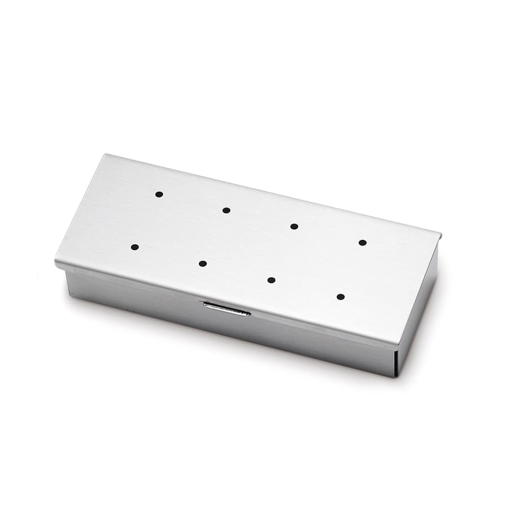 Boite de fumage pour barbecue en acier inox
