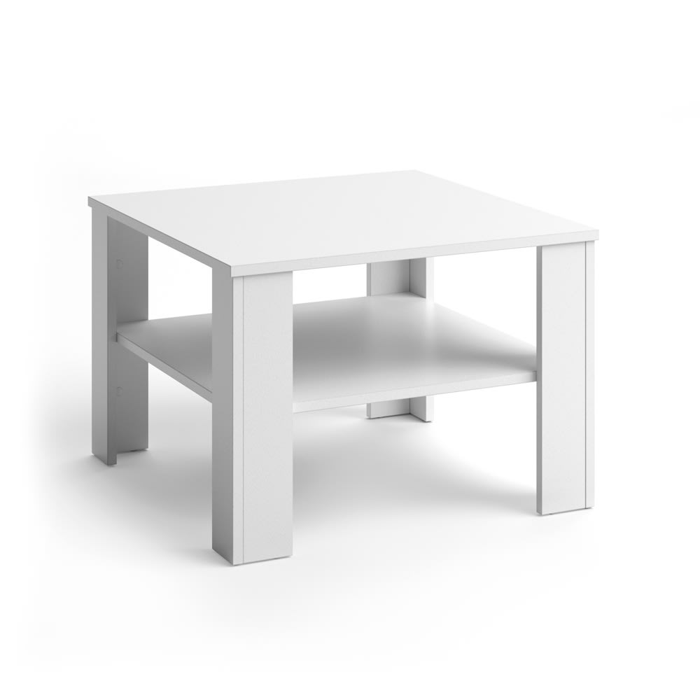 Table basse, Blanc 60 x 60cm