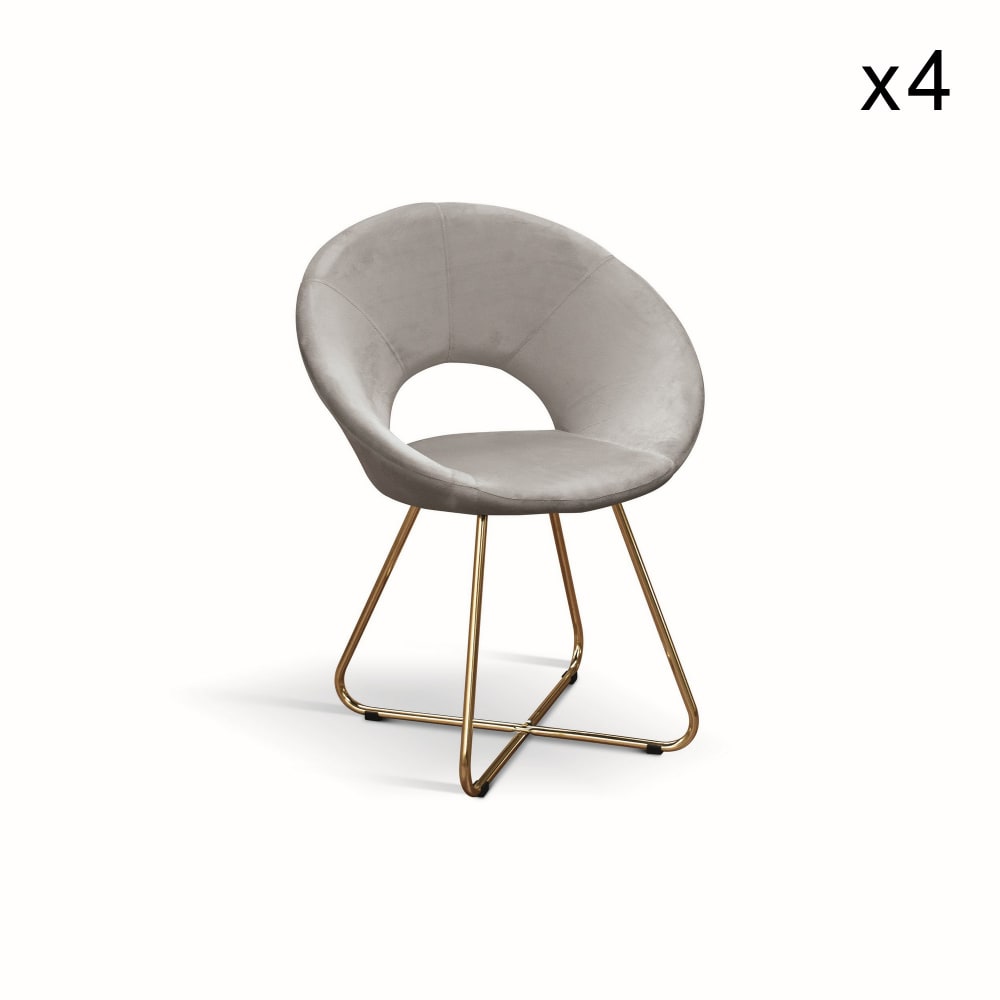 Ensemble de 4 fauteuils