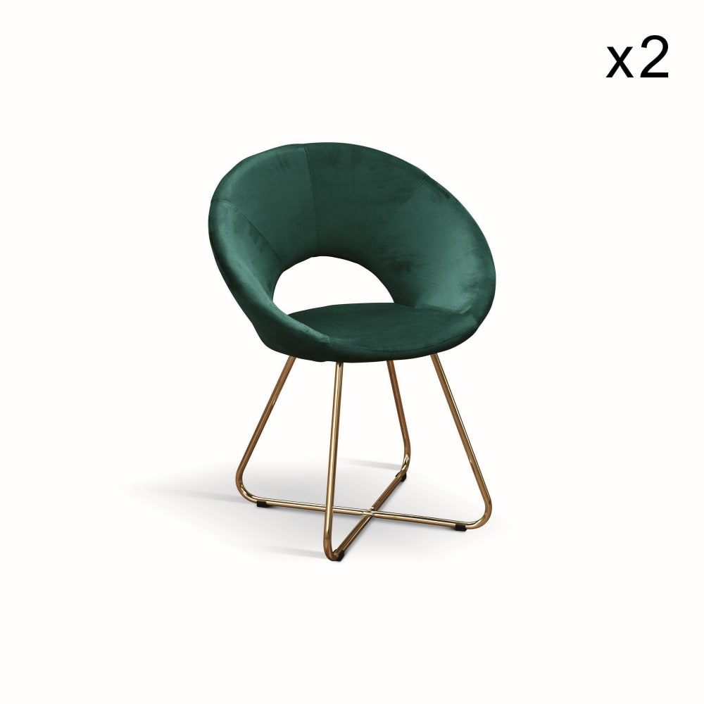Lot de 2 fauteuils en