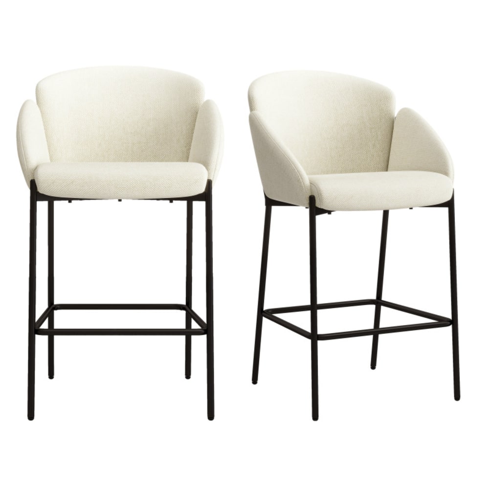 Fauteuil de bar en tissu